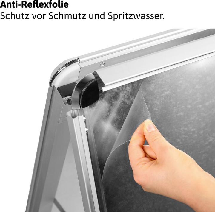 Actual product image Dönges Kundenstopper A-Schild aus Metall