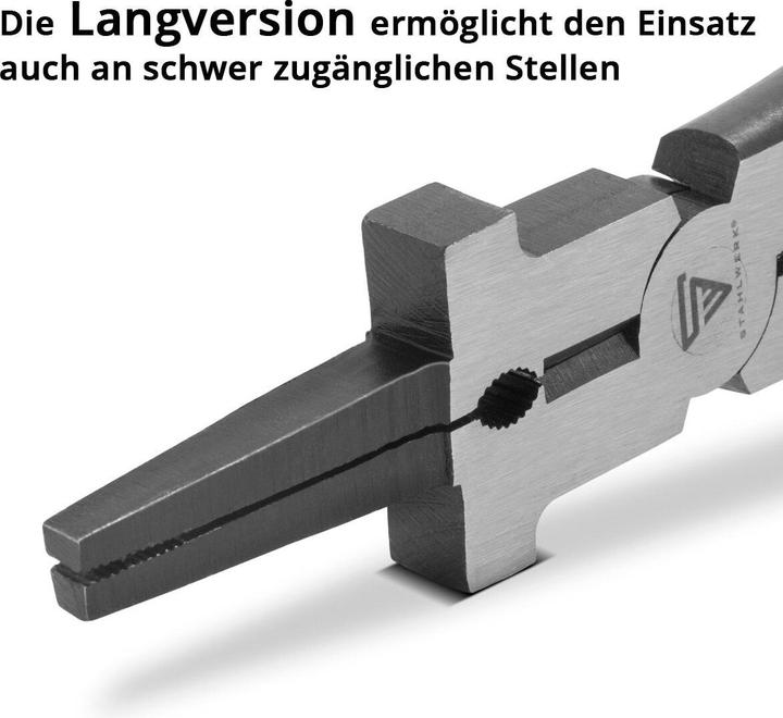 Produktbild Stahlwerk MIG MAG Schweisszange 8" 203 mm Düsenzange Schweisserzange Spezialzange (203 mm)