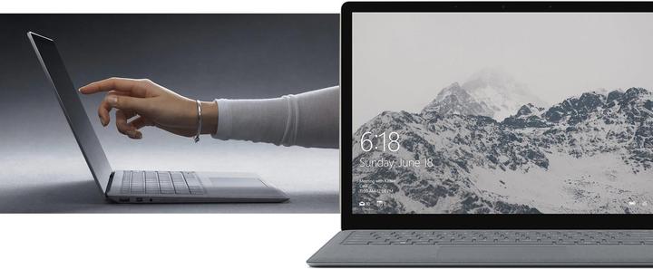 Produktbild Microsoft Surface Laptop, Platinum, 128GB SSD (13.50", Intel Core i5-7200U, 4 GB, 128 GB, CH)