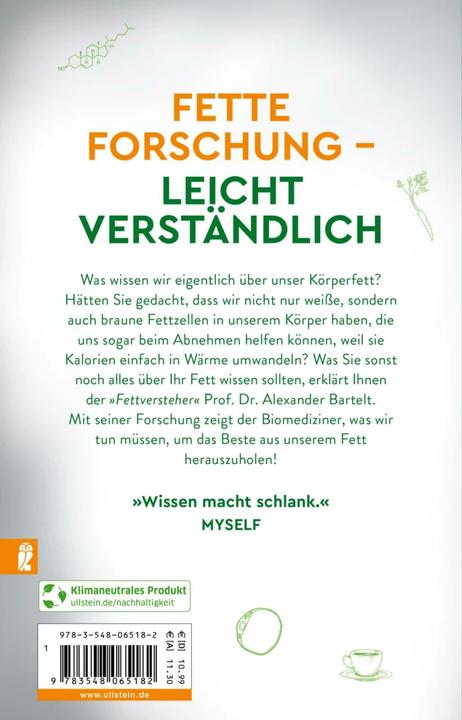 Produktbild Der Fettversteher (Deutsch, Alexander Bartelt, 2022)