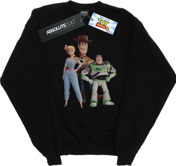 Disney Toy Story 4 Woody Buzz and Bo Peep Sweatshirt Mädchen