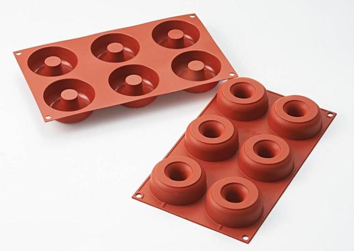 Image du produit Silikomart Moule en silicone - Donuts (7.50 cm)