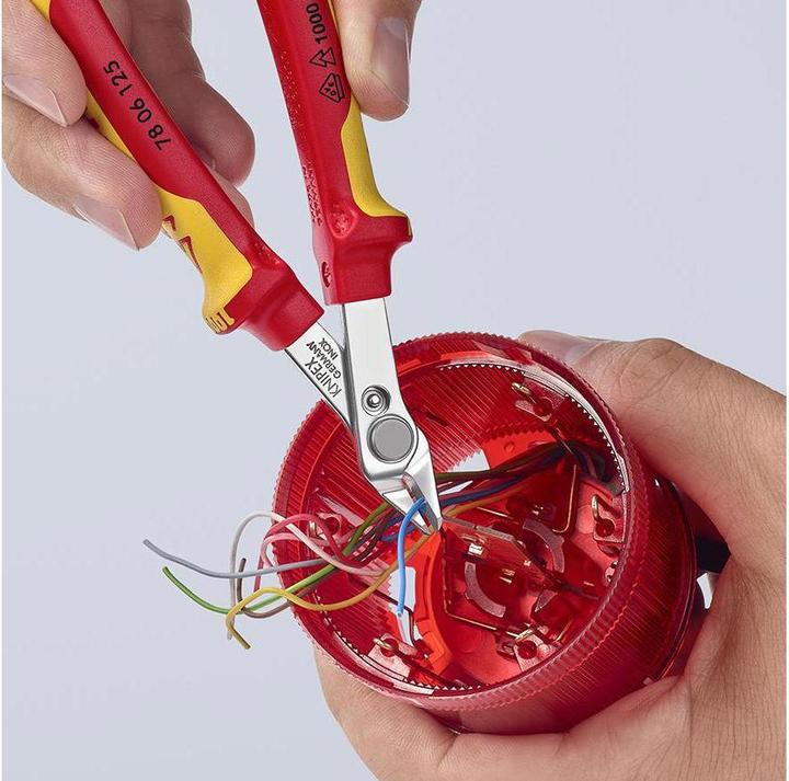 Produktbild Knipex Electronic Super Knips VDE (125 mm)