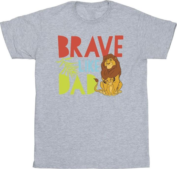 Disney The Lion King Brave Like Dad TShirt (4XL)