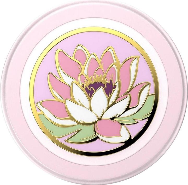 Produktbild PopSockets Halterung Enamel Water Lily MagSafe, Befestigung: Magnet