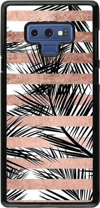 Produktbild PhoneLook Hülle Palm trees gold stripes (Samsung Galaxy Note 9)