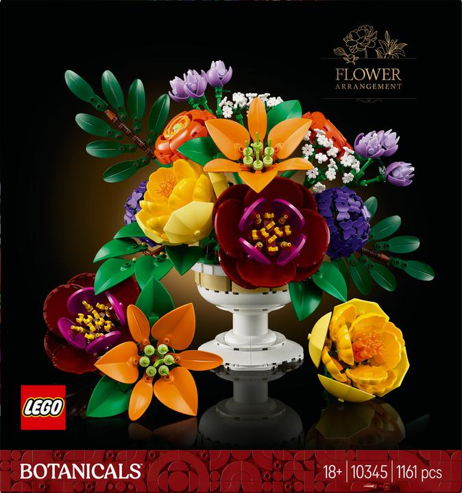 Produktbild LEGO Blumengesteck (10345, LEGO Botanical, LEGO Seltene Sets)