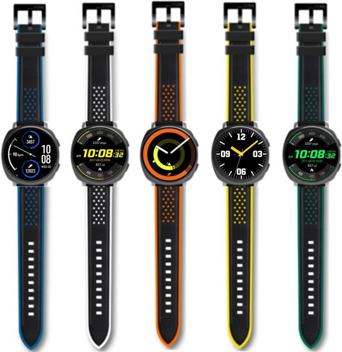 Produktbild Strap Studio Hybrid Sport Strap (20 mm, Kautschuk, Leder)