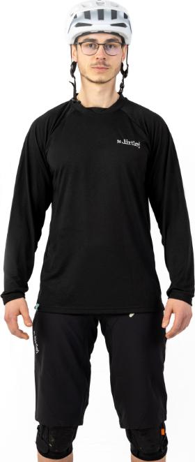 Image du produit dirtlej Mountee Men Long, Longsleeve Jersey, black (XL)