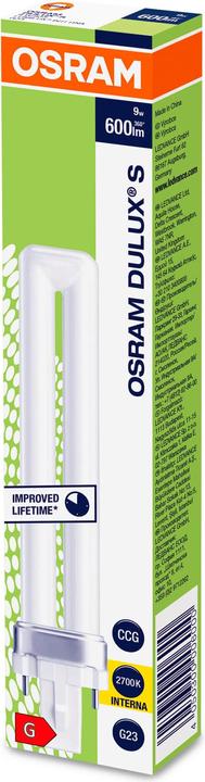 Image du produit Osram Dulux (G23, 9 W, 600 lm, 1 x, G)