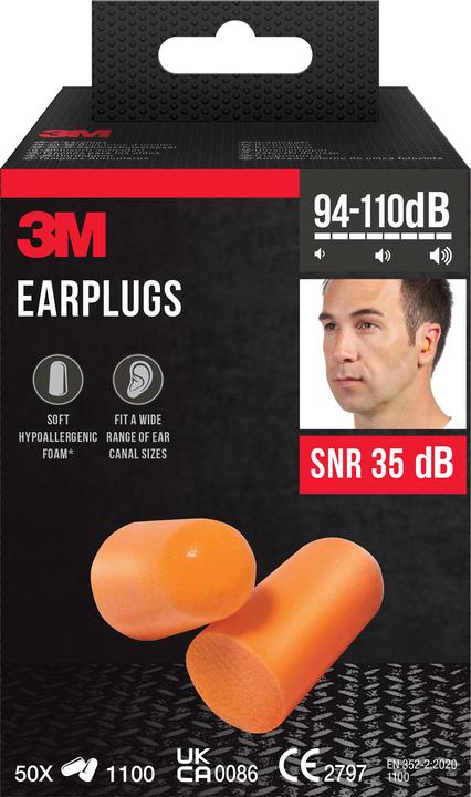 Produktbild 3M Gehörschutzstöpsel (100 x)