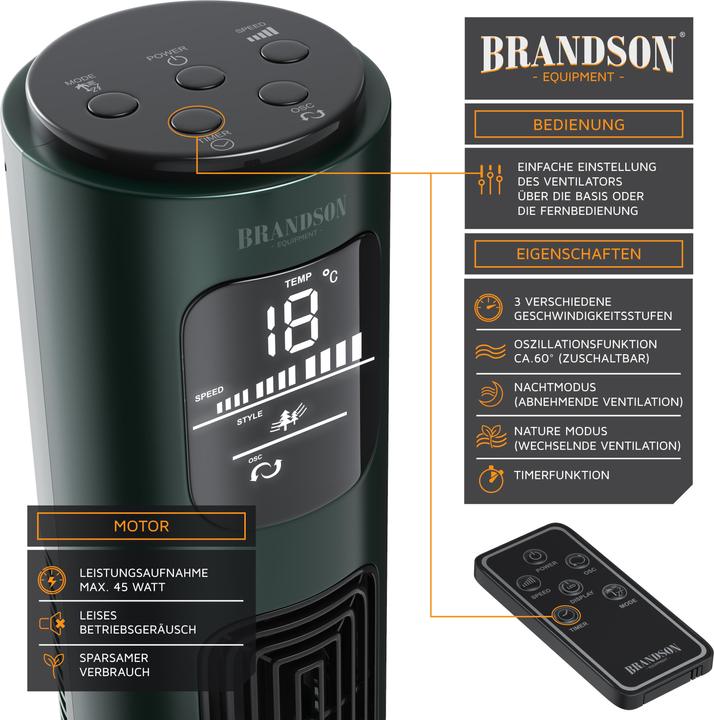 Actual product image Brandson Oszillation (48 dB)