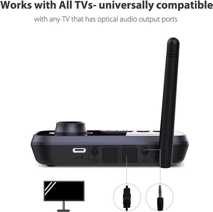 Actual product image Omnitronic BDT-5.2PRO Aptx HD Bluetooth transceiver