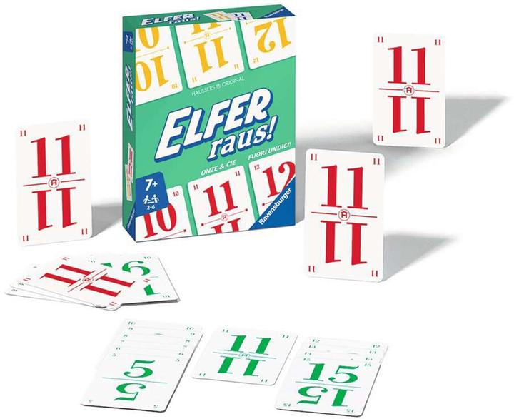 Produktbild Ravensburger Elfer raus. d/f/i (Deutsch, Französisch, Italienisch)