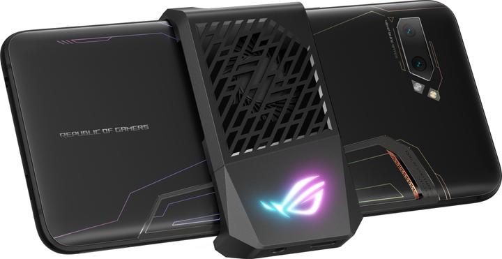 Produktbild ASUS ROG Phone II (128 GB, Black, 6.59", Dual SIM, 48 Mpx, 4G)