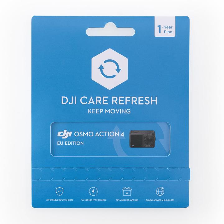 Produktbild DJI Care Refresh (Osmo Action 4) 1 Jahr (Karte) (12 Monate, Unfallschutz)