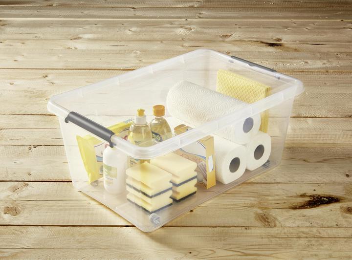 Produktbild HomeZone Aufbewahrungsbox 40L (58 x 39 x 25 cm, 40 l)