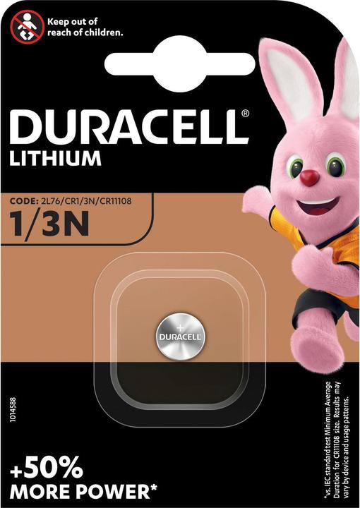 Image du produit Duracell Lithium (1 pcs, CR1/3N, 160 mAh)