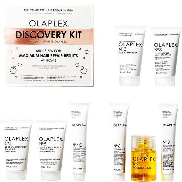 Immagine prodotto Olaplex Discovery Kit Sistema completo di riparazione dei capelli (Set per la cura dei capelli)