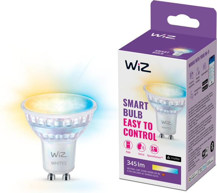 Produktbild WiZ Spot (GU10, 4.70 W, 345 lm, 1 x, F)