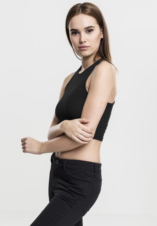 Image du produit Urban Classics Ladies Cropped Rib Top (XL)