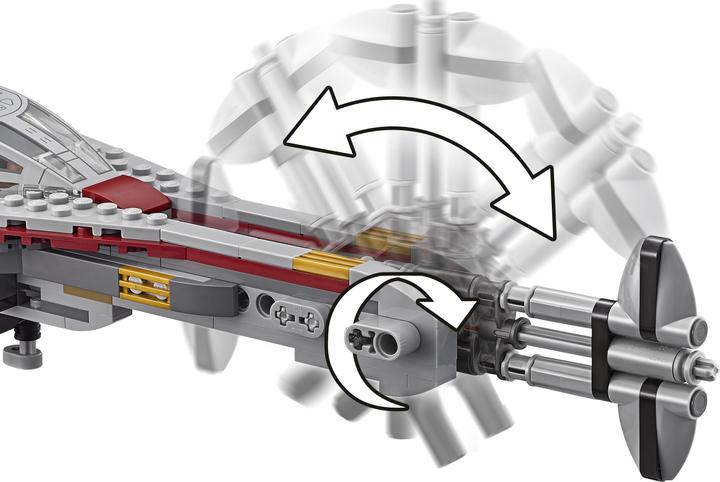 Produktbild LEGO The Arrowhead (75186, LEGO Star Wars)