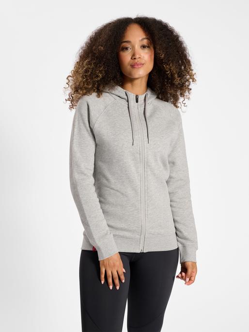 Immagine prodotto hummel Classica Felpa Con Cappuccio Rossa Con Zip Donna (S)