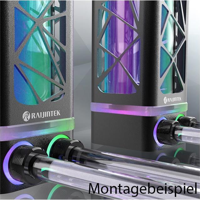 Produktbild Raijintek ANTILA PURE R100B Ausgleichsbehälter, 172,5mm, ARGB