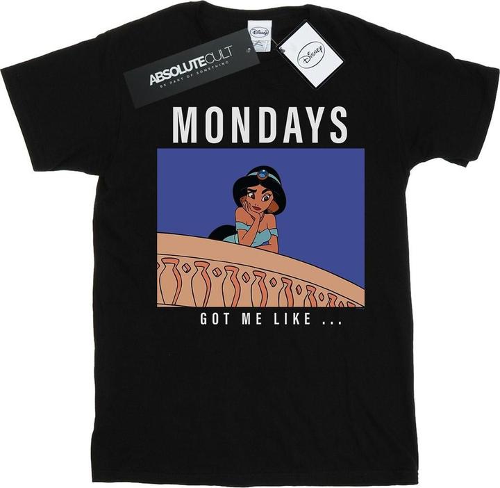 Disney Princess Jasmine Mondays Got Me Like TShirt Mädchen