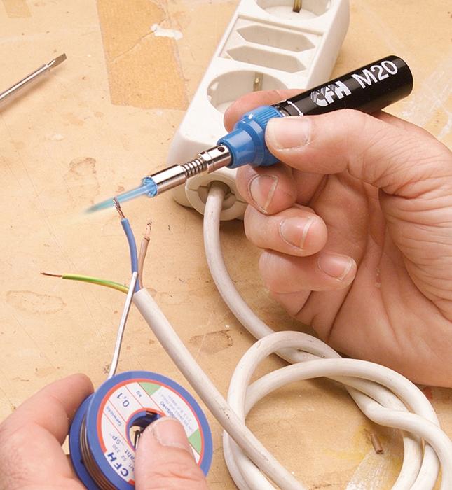 Actual product image CFH Diamond M 40 gas solder