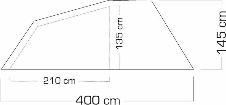 Produktbild Trevolution Bajo 4 (Tunnelzelt, 4.50 kg, 4 Personen)