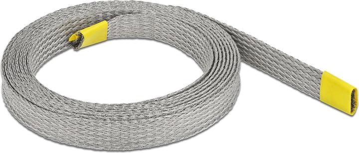 Delock Cable conduit for EMC shielding 2 m x 10 mm Grey (Cable conduit, 200 cm)