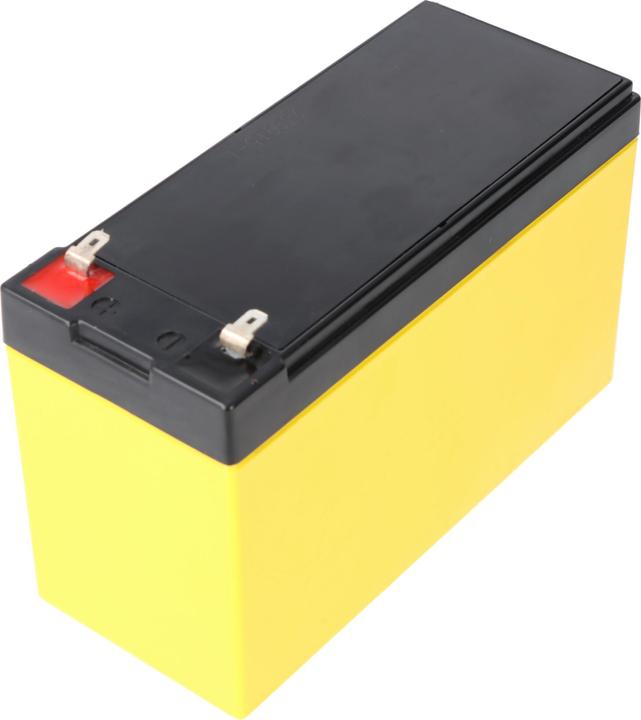 Actual product image AccuCell Sun Battery SB12-7.2V0 battery, 12V 7.2Ah, 7.2-12L, AGM lead-acid battery (12 V, 7.20 Ah)