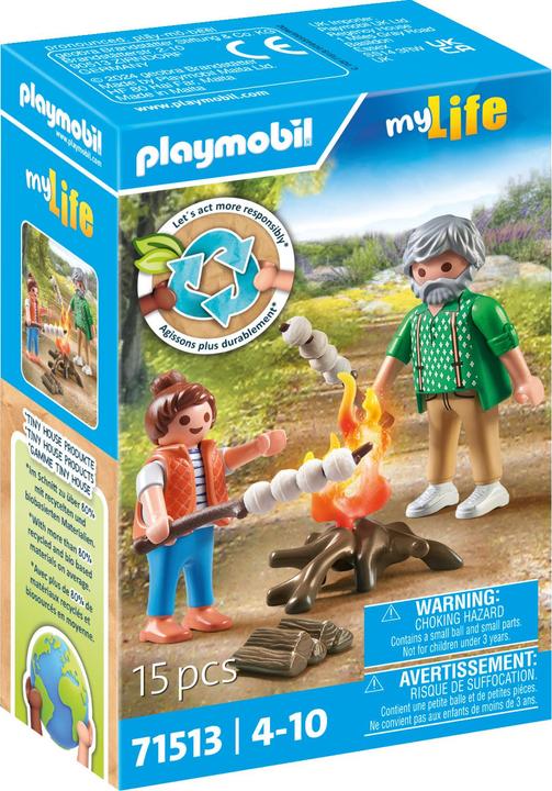 Produktbild Playmobil Lagerfeuer mit Marshmallows (71513, Playmobil My Life)