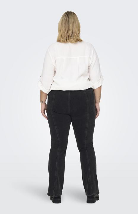 Produktbild Only CARSALLY Mittlere Taille Ausgestellt Jeans Flared fit jeans (48)