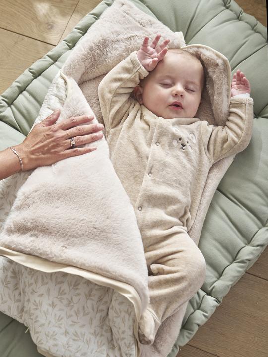 Immagine prodotto Vertbaudet Warmer Baby Ausfahrsack aus Webpelz & Musselin