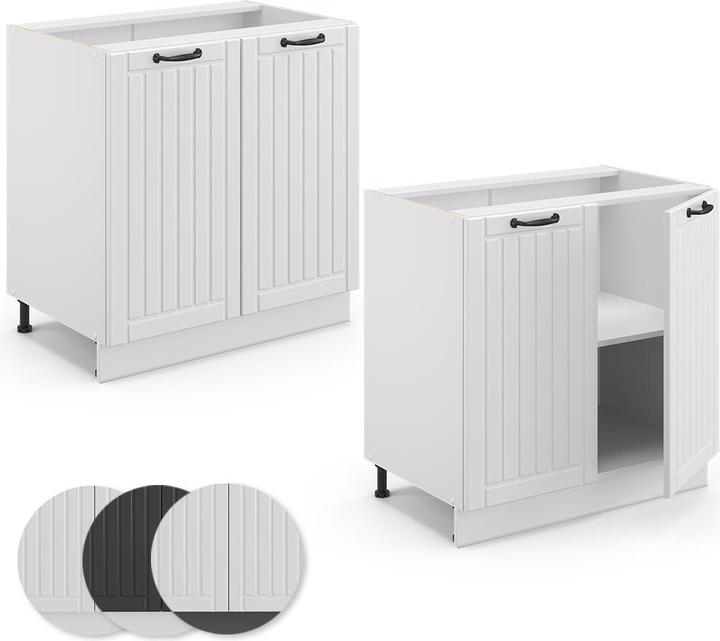 Actual product image Vicco Spülenunterschrank Fame-Line (80 x 60 x 81.5 cm)