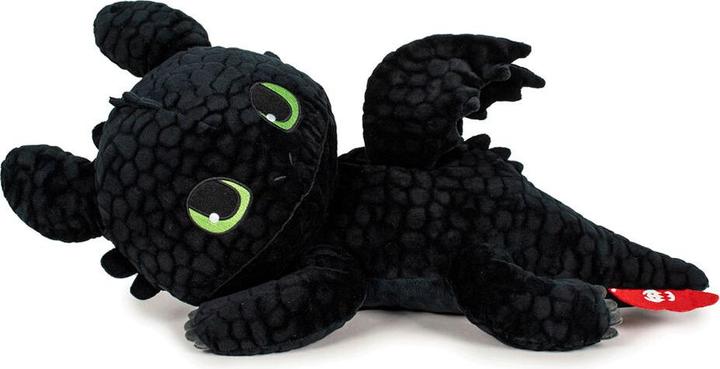 Produktbild Play by Play Drachenzähmen leicht gemacht Plüschfigur Toothless Lying Version 30 cm (30 cm)