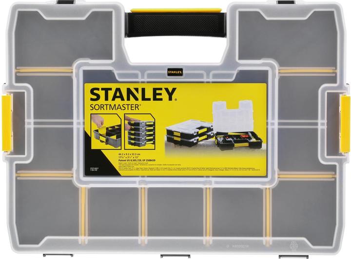 Actual product image Stanley Toolbox L with removable dividers