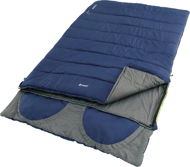 Produktbild Outwell Schlafsack Contour Lux Double Polyester, Blau, Anzahl (220 cm)