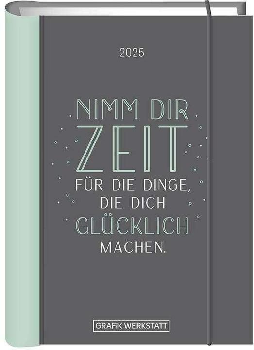 Produktbild Terminplaner 2025 Nimm dir Zeit (10 x 15,5 cm, Harter Einband, Deutsch)