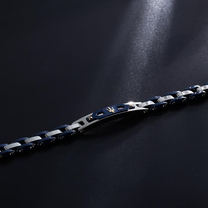 Immagine prodotto Maserati Bracciale in ceramica (21.50 cm, Acciaio inossidabile, Ceramica)
