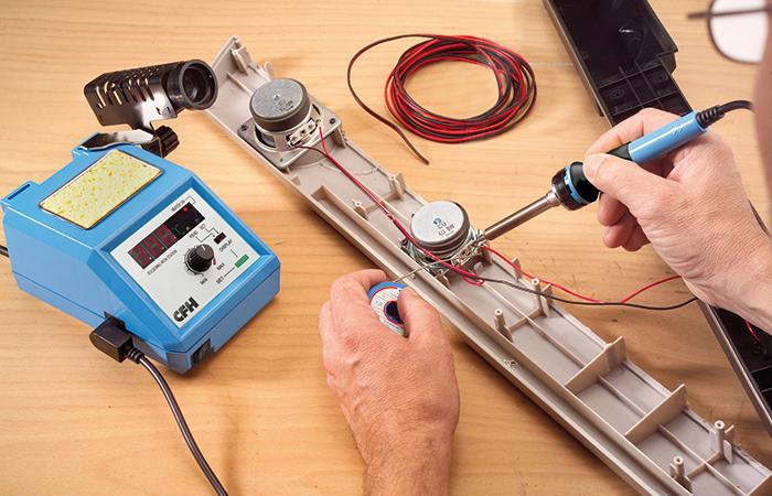 Actual product image CFH Digital soldering station LD 48