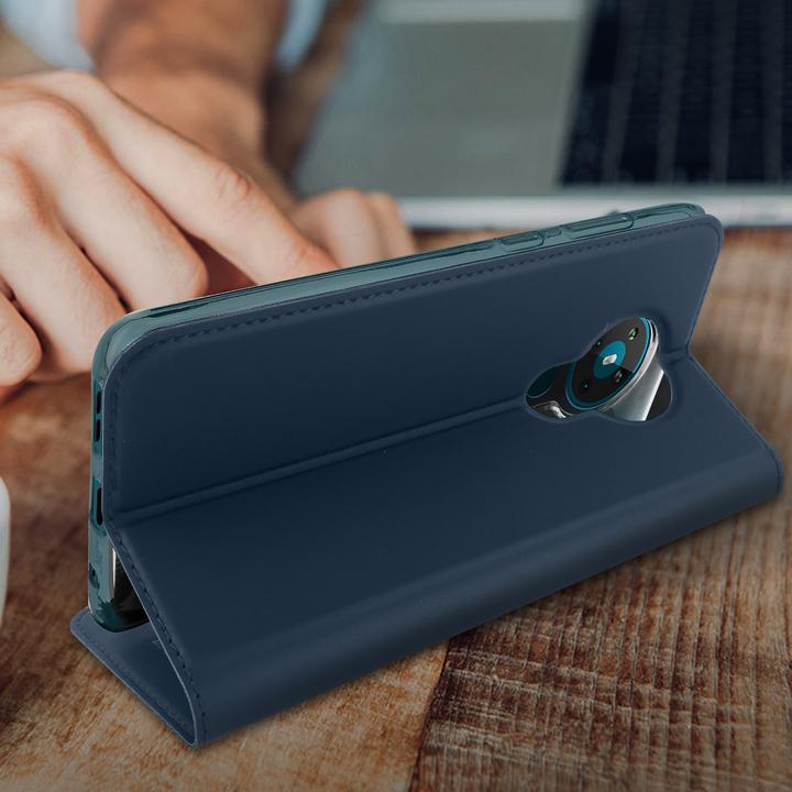 Produktbild Dux Ducis Nokia 5.3 - Flip Folio Case dunkelblau (Nokia 5.3)