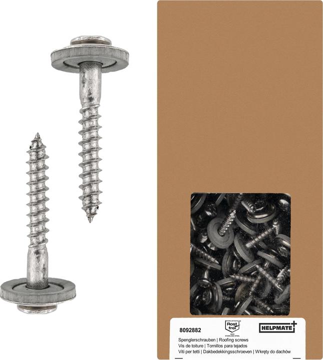 Actual product image Helpmate Tinsmith screws (150 Screws per piece)