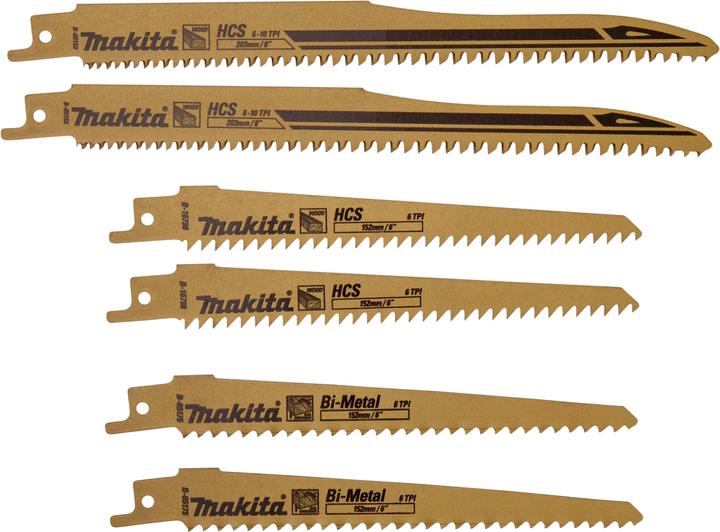 Makita Reciprosägeblatt Sortiment A