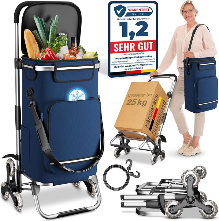 Actual product image Aktivshop Premium stair climber shopping trolley