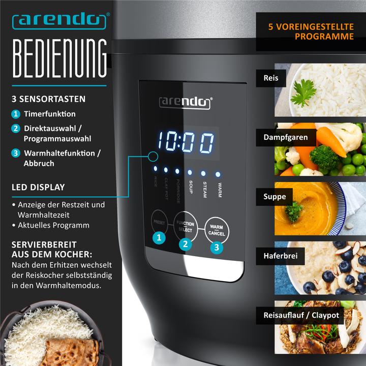 Produktbild Arendo Reiskocher