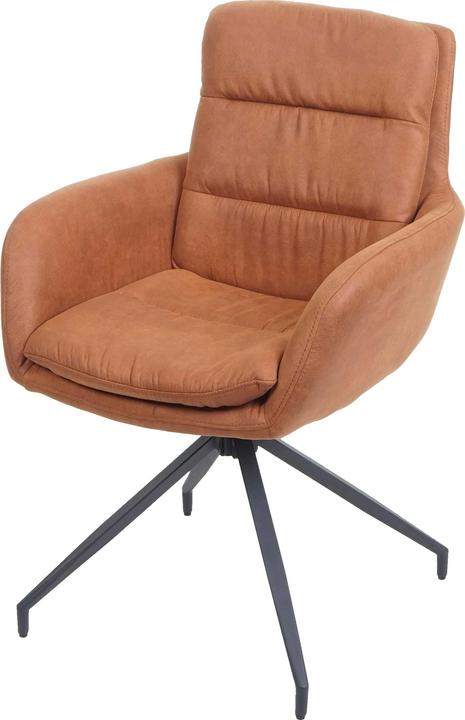 Wildleder-Optik braun