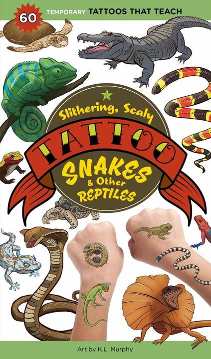 Produktbild Slithering, Scaly Tattoo Snakes & Other Reptiles (Englisch, K. L. Murphy, Editors Of Storey Publishing, 2023)